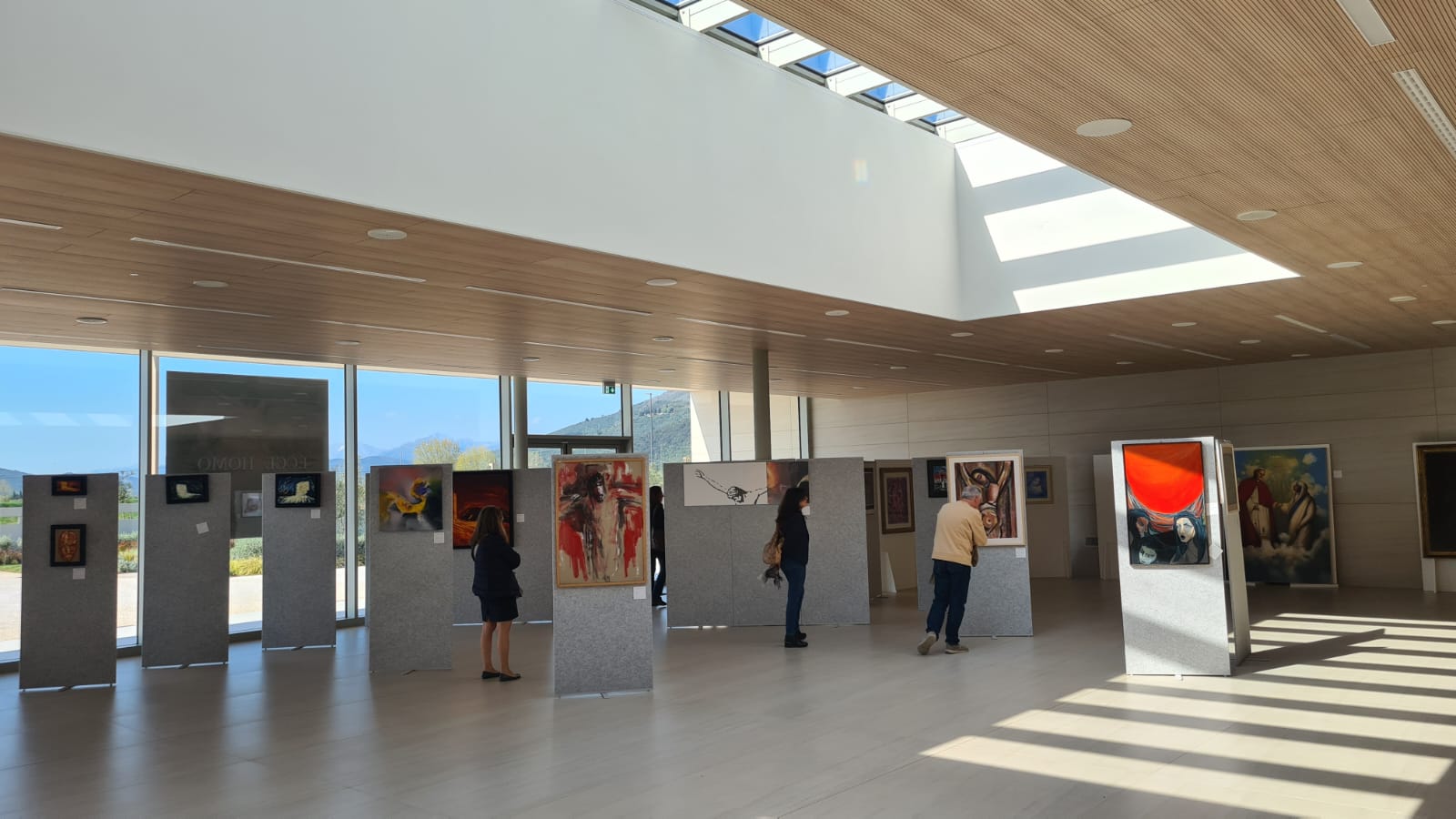 Gesù — detail of the exhibited work
