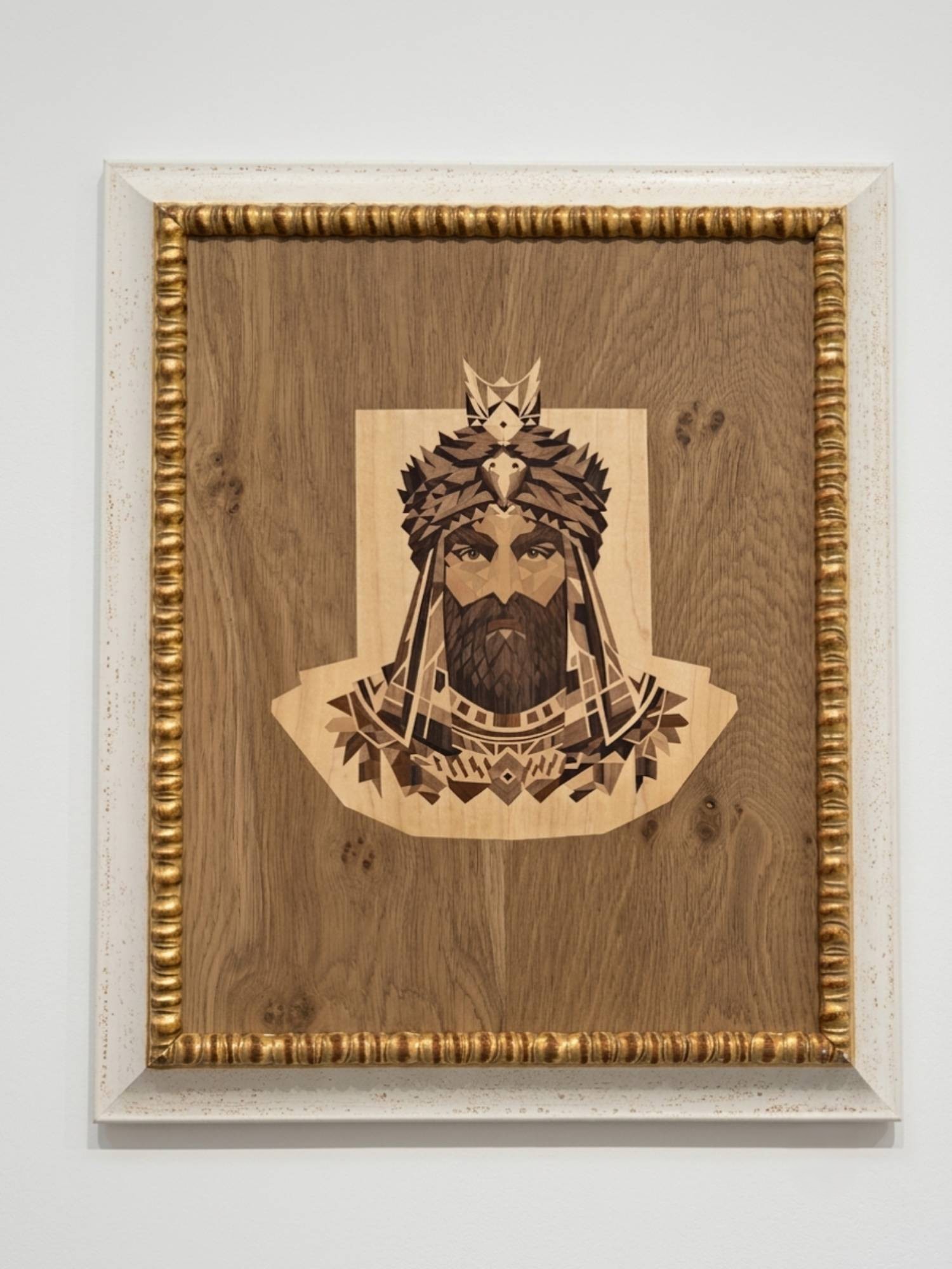 King of Ararat — original marquetry artwork by VaCa Marquetry